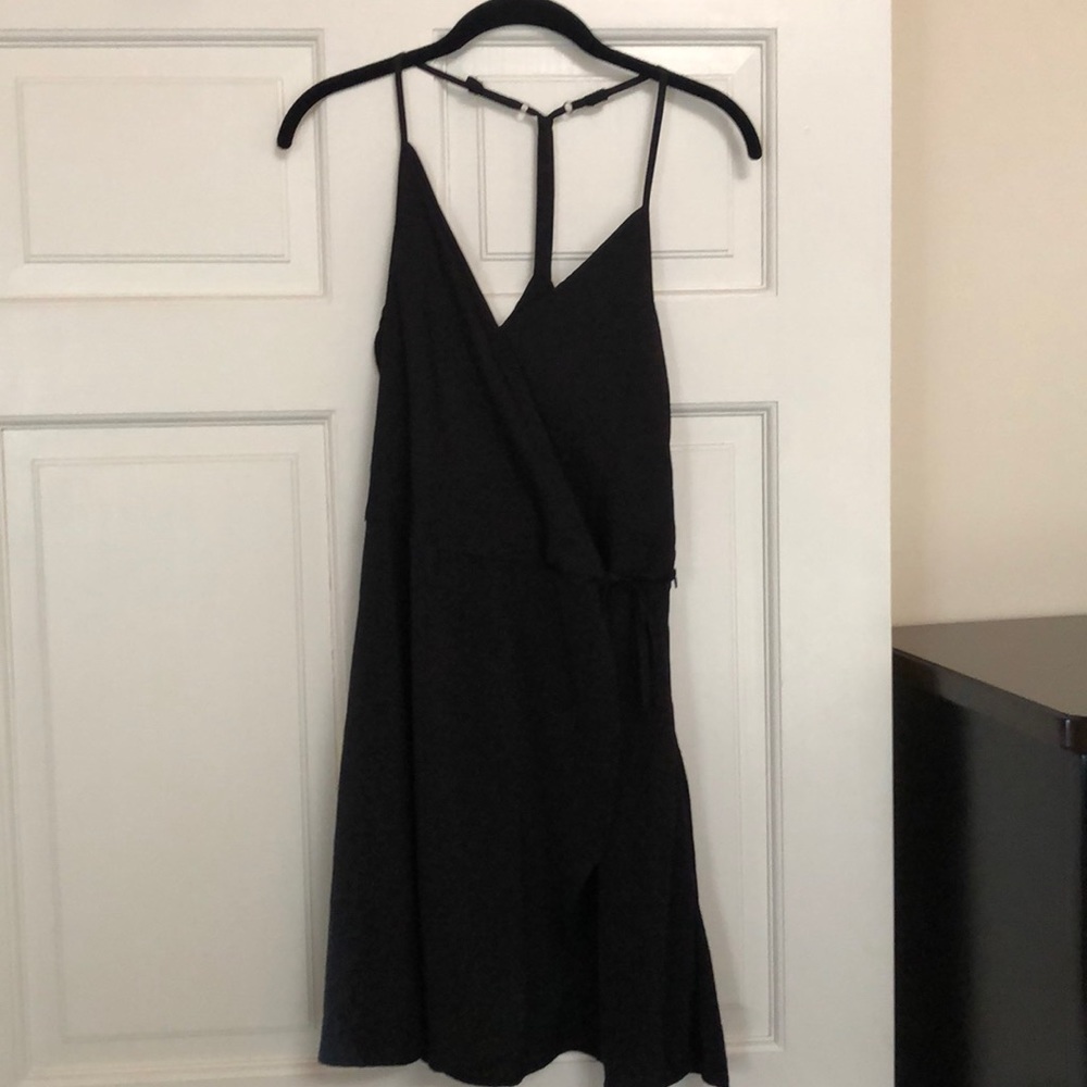 Mini wrap dress